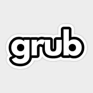 Grub Sticker